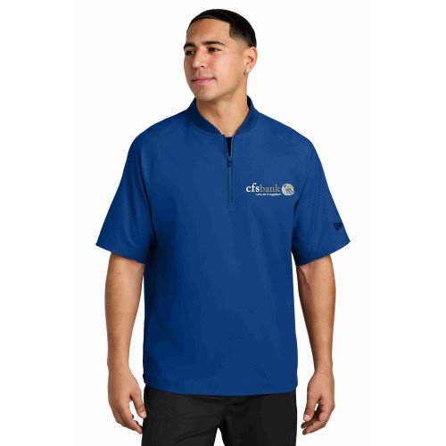 New Era® Cage Short Sleeve 1/4-Zip Jacket